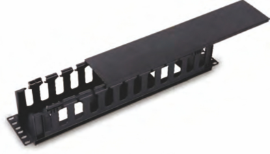 2U cable manager (plastic),Single side