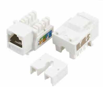 Cat.5e RJ45 (8P8C) Keystone Jack ZC-1109