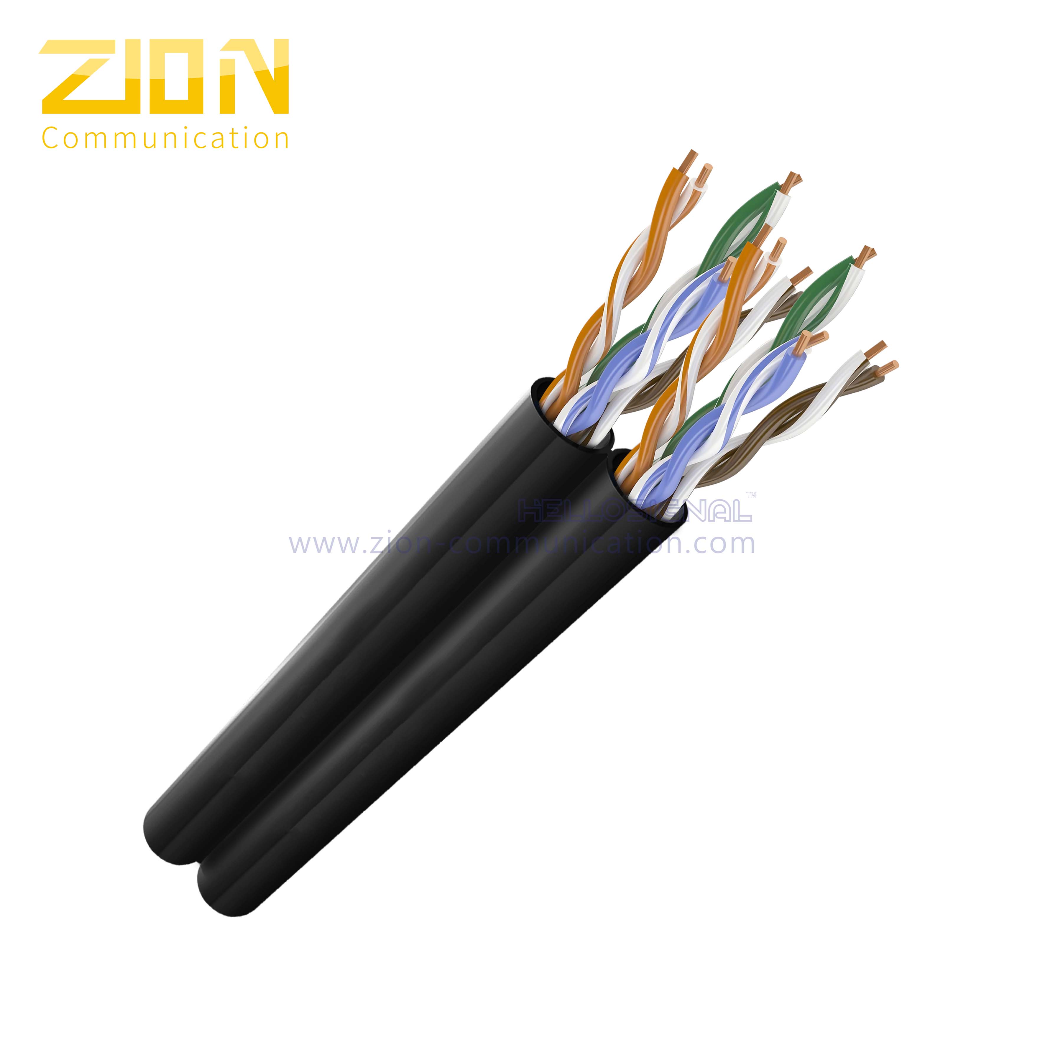 Tom Audreath Velocidad supersónica Atajos U/UTP Dual CAT 5E BC PE Twisted Pair Installation Cable from China  manufacturer - Zion Communication is a professional manufacturer of cables  and accessories for signal and low voltage transmission.