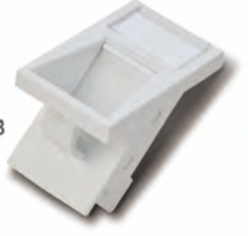 ZFP021 white keystone shutter 