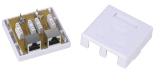 ZC-1248 Cat6 RJ45 STP Surface Box