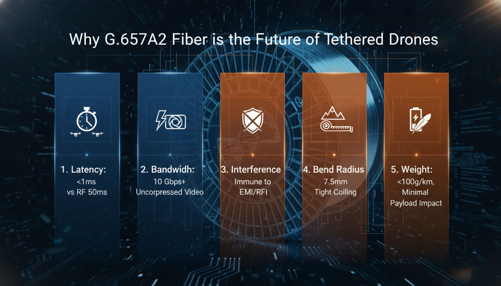Advantages of Fiber Optic Mobility (Low LatencyHigh BandwidthInterference ResistanceLong Endurance)