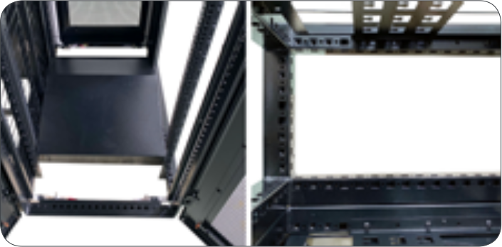 IDC01 server cabinet-Bottom wind aisle