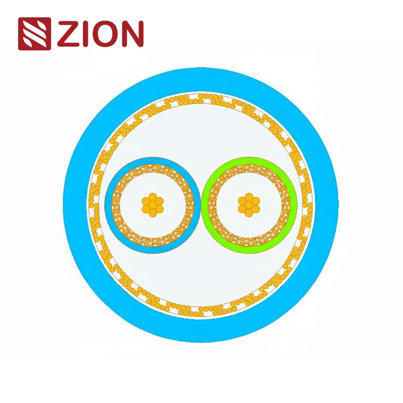 RG316D Dual-Core Overall Shielded Coaxial Cable