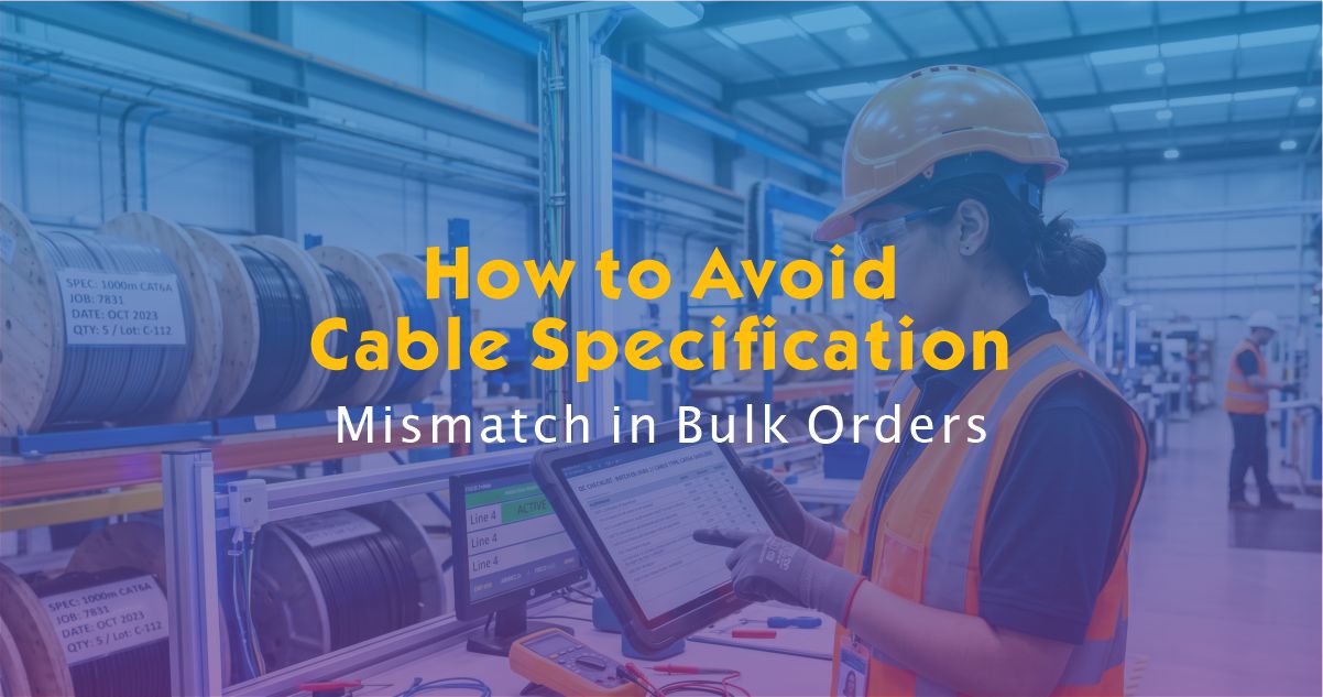 How to Avoid Cable Specification Mismatch in Bulk Orders