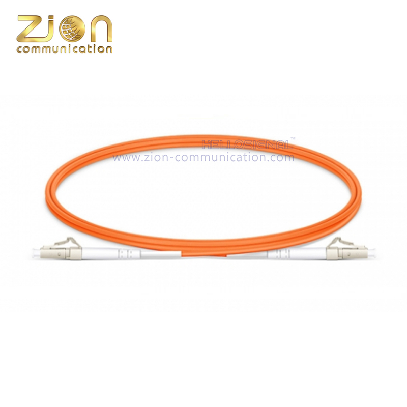 LC UPC to LC UPC Simplex OM1 Fiber Patch Cord 