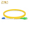 LC UPC to SC APC Duplex OS2 Fiber Patch Cord 