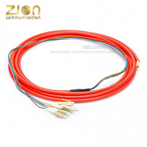 LC UPC 12 Fibers OM1 Multimode Bunch PVC 0.9mm with Jacket FOPT