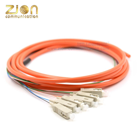 SC UPC 12 Fibers OM1 Multimode Bunch PVC 0.9mm with Jacket FOPT