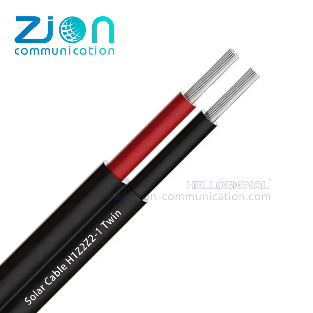 2×1.5mm² (PV1-F / H1Z2Z2-K) Twin Core Solar Cable