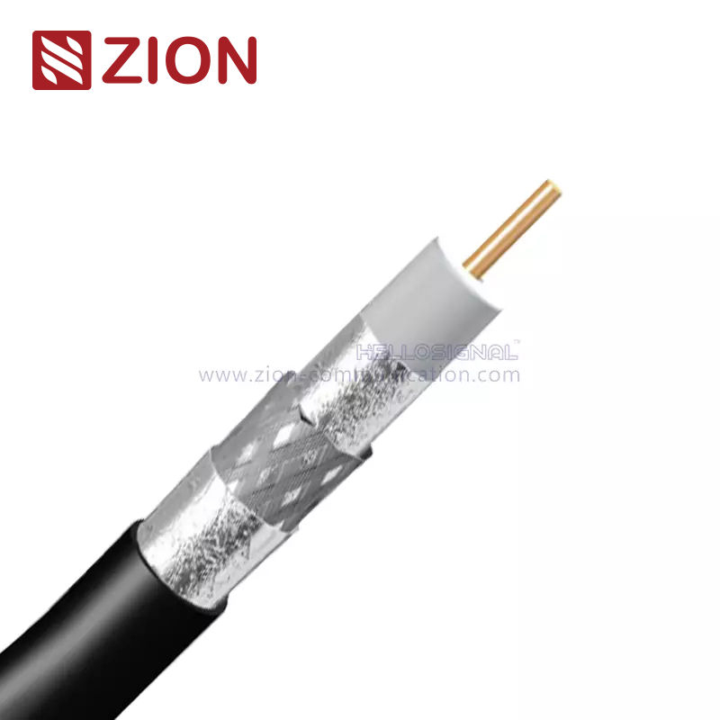 RG7 Tri 90% PE 75 Ohm CATV coaxial Cable 