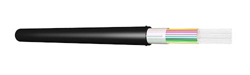 GJPFXJH Indoor Breakout Tight Buffer fibers with FRP Strength Fiber Optic Cable