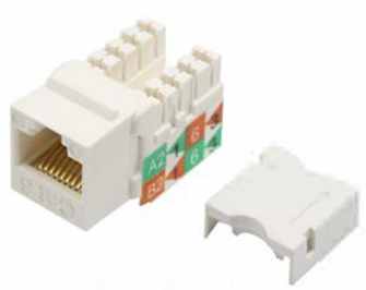 Cat.5e CAT6 RJ45 Keystone Jack