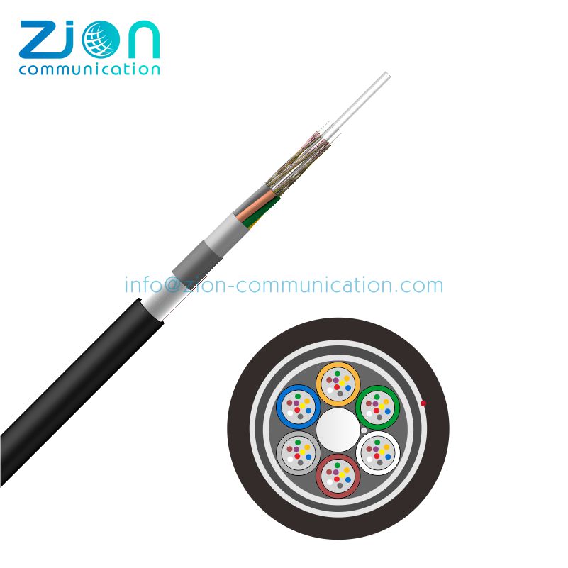 GYFZY All Dielectric Fire-resistance Stranded Loose Tube Optical Cable