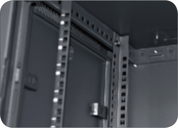 NC02 wall mount rack cabinet-Mounting profile 