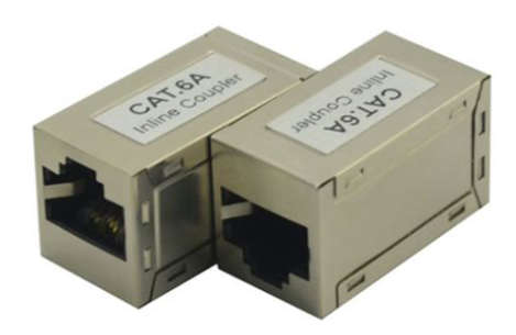 Cat6A Shielded Inline Coupler Cat6A Shielded Inline Coupler