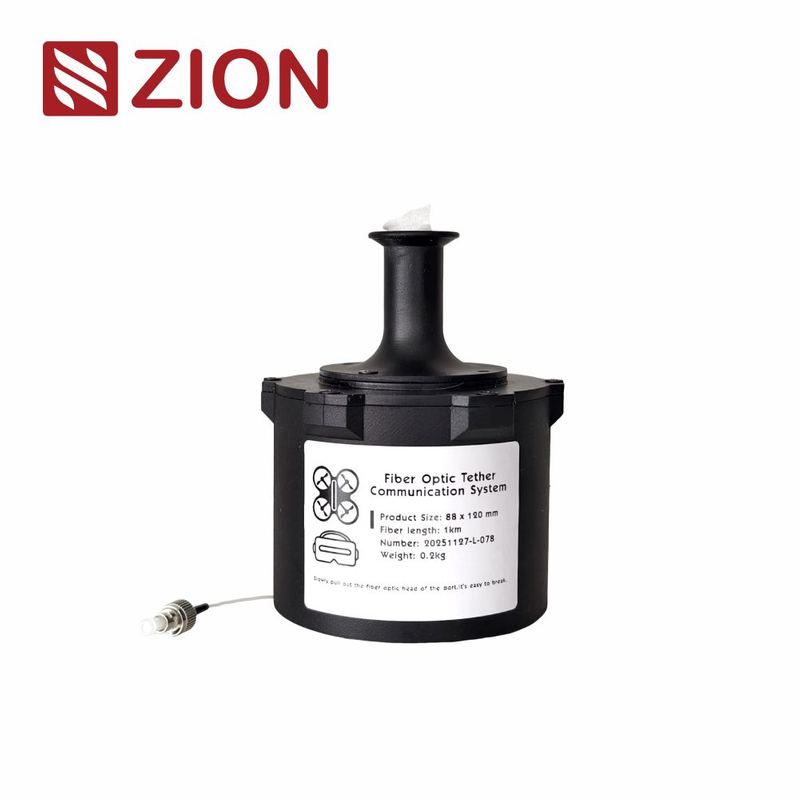 FPV Disposable Fiber-Optic Spool | 0.28mm G657A2 UAV Tether (1 km, 2 km, and 3 km)