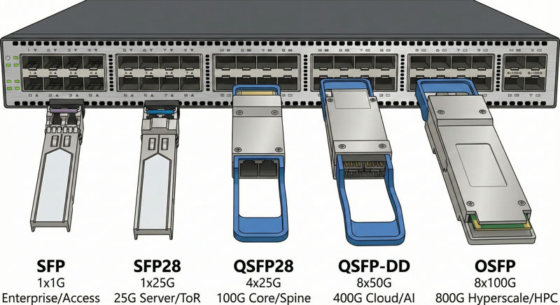 SFP & QSFP Families Reviewed