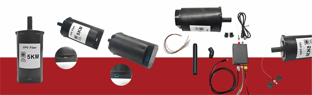 Drone Optical Fiber spool 5-90KM