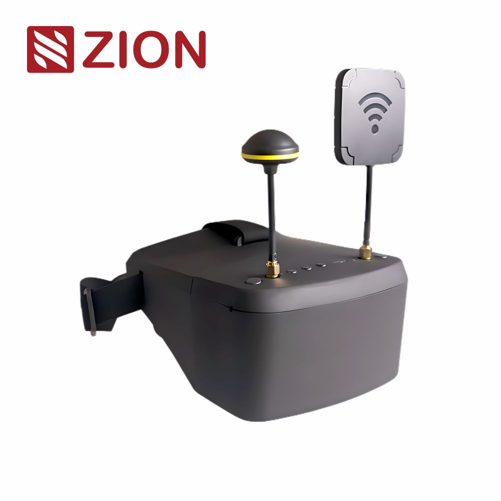 5.8G 800D FPV Goggles | 5-Inch Screen, DVR, 40-Channel Receiver