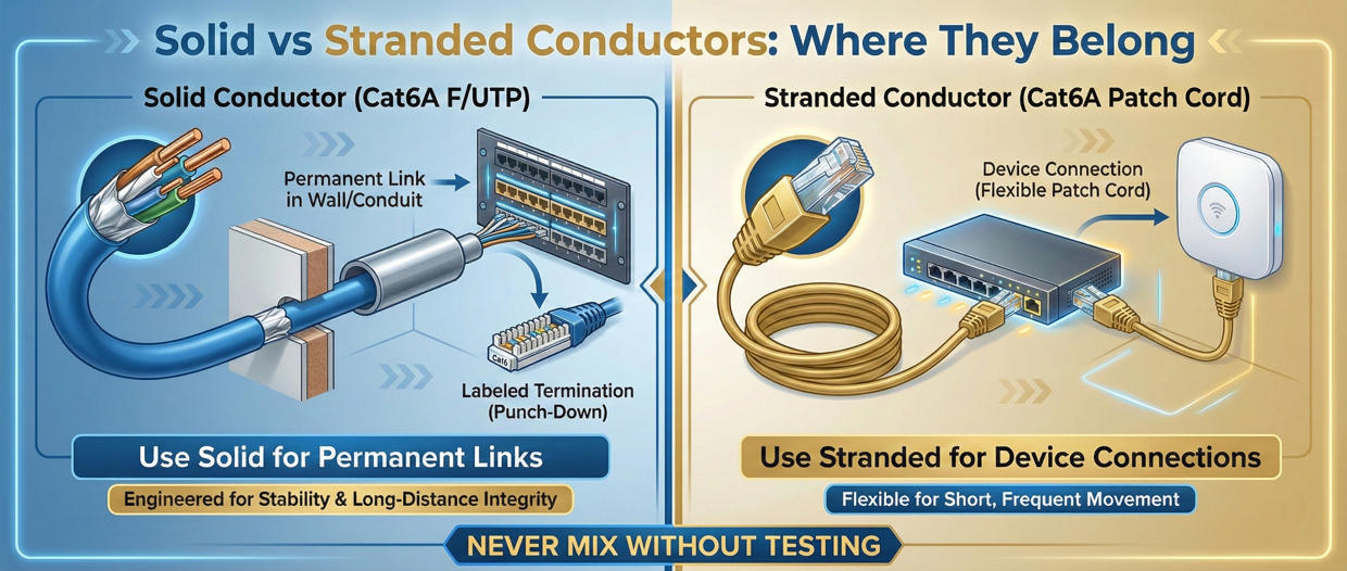 Solid vs Stranded Conductors Where They Belong
