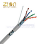SF/UTP CAT 5E 4PR 24AWG LSZH Lan Cable from China