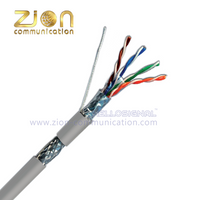 SF/UTP CAT 5E 4PR 24AWG LSZH Lan Cable from China manufacturer