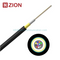 GYAXZY Uni-tube Non-metallic Aramid Armored LSZH Fire Resistant Sheath Fiber Optic Cable