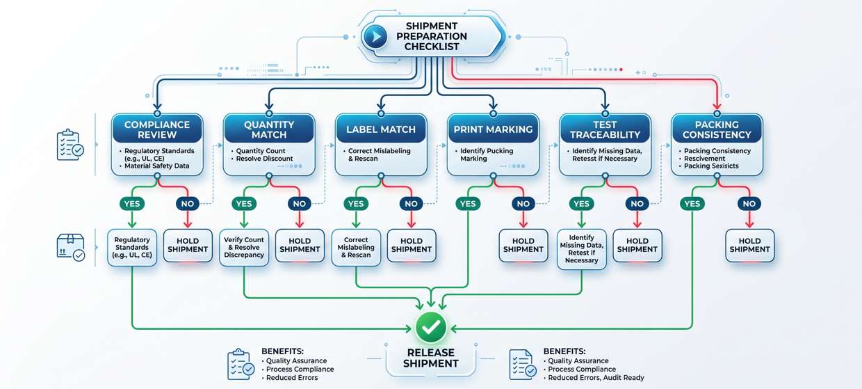 Shipment Hold Versus Release Decision for Cable Orders