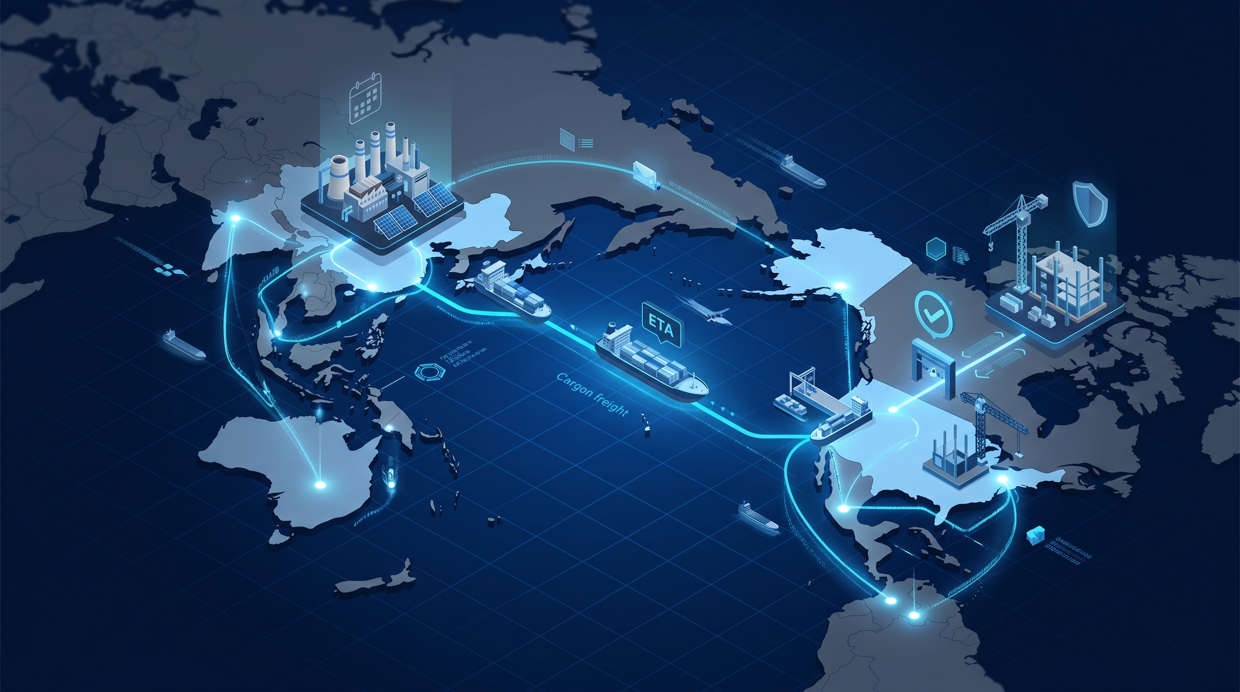 Global Cable Logistics Network Managing ETD ETA Risks in International Procurement