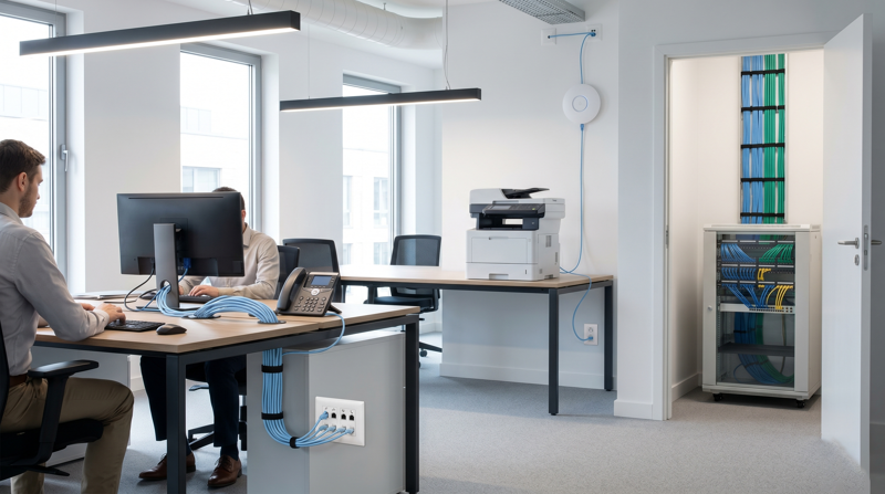 Cat6 Ethernet Cable for Standard Office Cabling