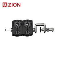 Feeder Cable Clamp, for 2x(4.8-7)+2x(15-22)mm Cable, 4Way