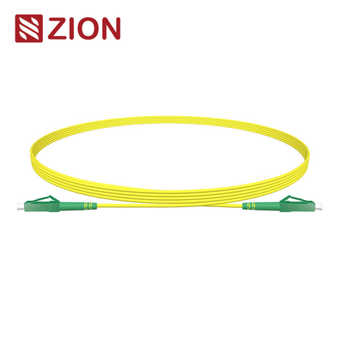 LC APC to LC APC Simplex G.652.D Single Mode PVC 2.0mm -2m(6ft) FOPC