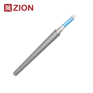 RS485 Cable, 24AWG 1P, Foil+Braid, PVC CMP, 120Ω