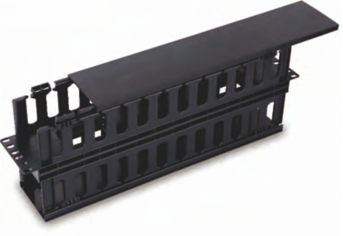 2U cable manager(plastic),double side