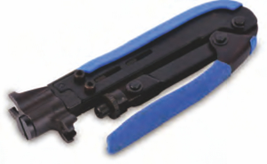 For cimping RG59,RG6 and RG11 F type compression connectors.