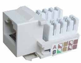 Cat.6 RJ45 Keystone Jack zc 1133