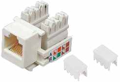 Cate.5e RJ45 Keystone jack ZC-1009