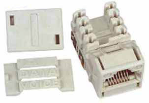 Cate.5e RJ45 Keystone jack ZC-1010
