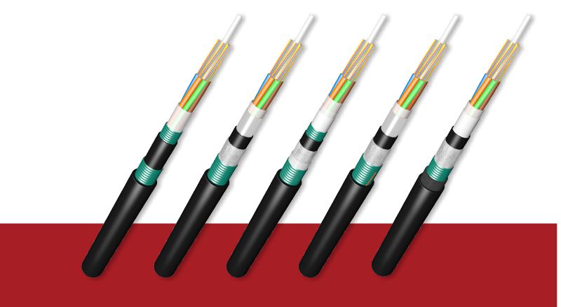 Direct Buried Installation Optic Fiber Cable