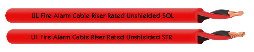 13 UL Fire Alarm Cable Riser Rated Unshielded