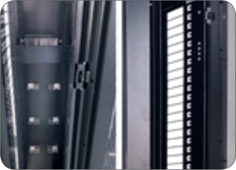 IDC01 server cabinet-Cable management