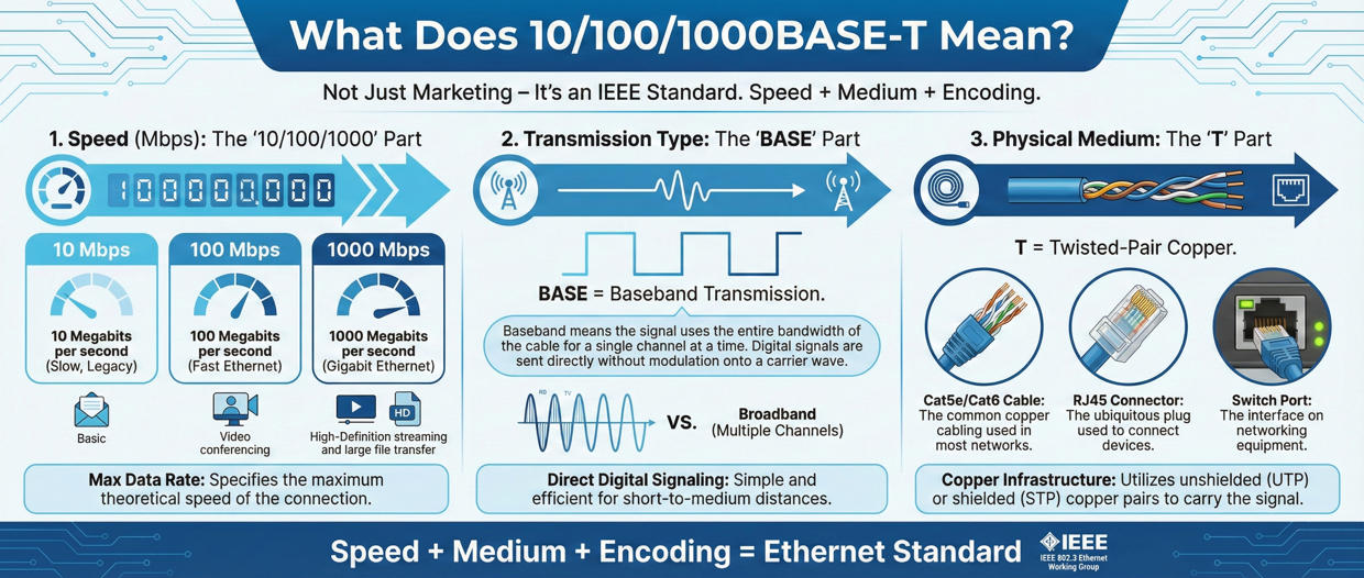 Why 1000BASE-T Became the Enterprise Baseline