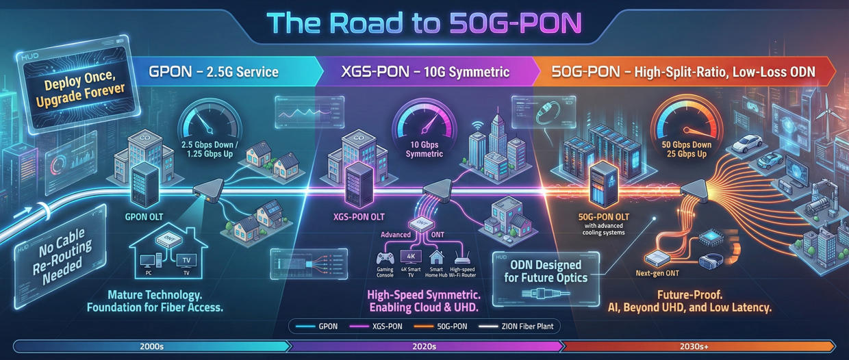 The Road to 50G-PoN