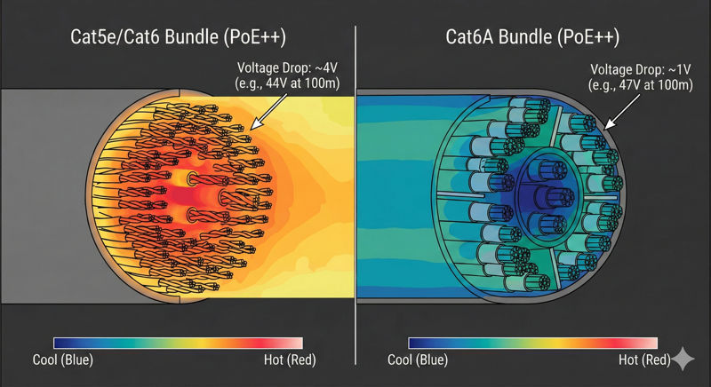 Cabling in PoE++