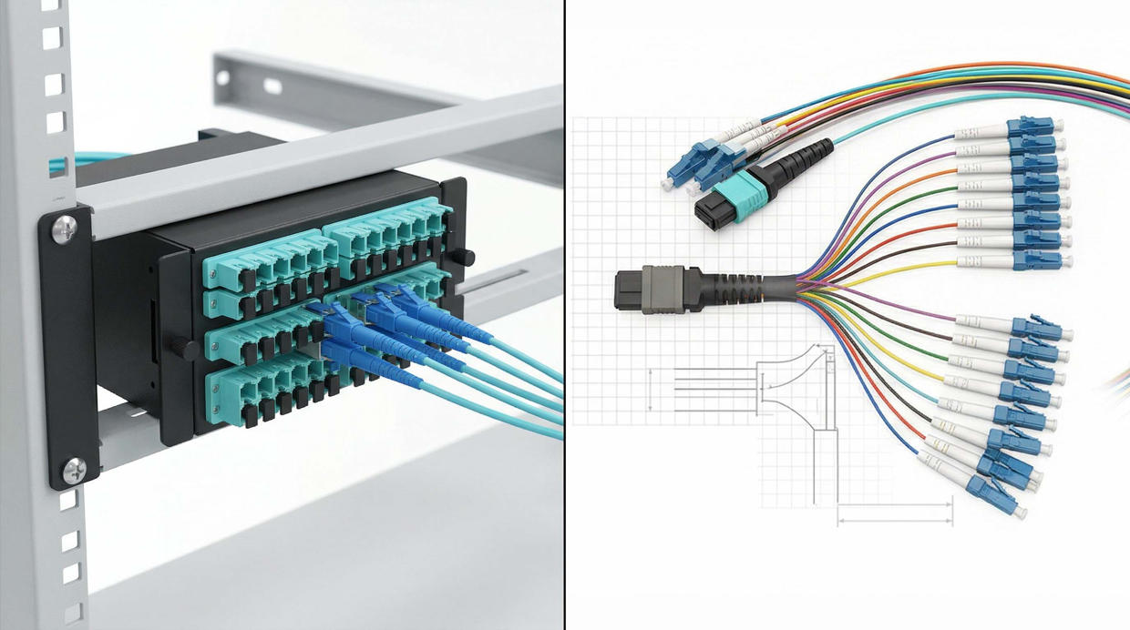 MPO Cassette vs Breakout Cable