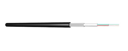 GYFXTY Anti-Rodent Anti-Birds FRP Wires Uni-tube Fiber Optic Cable