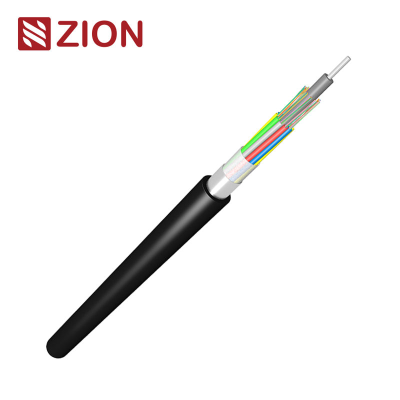 GYTA Small 60-144F High-density fibers in Duct Micro Stranded Loose tubes CSM APL Armored Fiber Optic Cable