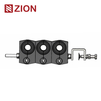 Feeder Cable Clamp, for 3x(4.5-7)+3x(22-29)mm Cable, 6Way