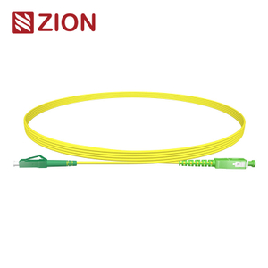 LC APC to SC APC Simplex G.652.D Single Mode PVC 2.0mm -2m(6ft) FOPC